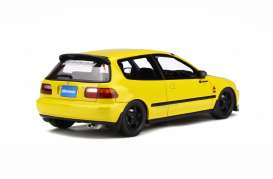 Honda  - Civic (EG6) SiR II Spoon yellow/black - 1:18 - OttOmobile Miniatures - otto524 | The Diecast Company