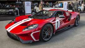 Ford  - GT #1 2017 red/white - 1:18 - GT Spirit - US008 - GTUS008 | The Diecast Company