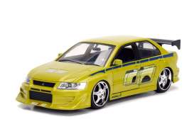 Mitsubishi  - Evo VII F&F green - 1:24 - Jada Toys - 99788 - jada99788 | The Diecast Company