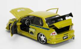 Mitsubishi  - Evo VII F&F green - 1:24 - Jada Toys - 99788 - jada99788 | The Diecast Company