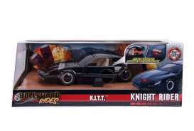 Pontiac  - Firebird *Knightrider KITT* 1982 black - 1:24 - Jada Toys - 30086 - jada253255000 | The Diecast Company