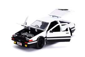 Toyota  - Trueno AE86 *Initial D* white/black - 1:24 - Jada Toys - 99733 - jada99733 | The Diecast Company