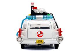 Cadillac  - Ecto-1 Ghostbusters 1959 white/red - 1:24 - Jada Toys - 99731 - jada9399731314R01 | The Diecast Company
