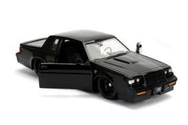 Buick  - Grand National F&F 1987 black - 1:24 - Jada Toys - 99539 - jada99539 | The Diecast Company