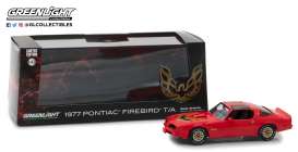 Pontiac  - Firebird Trans Am 1977 firethorn red - 1:43 - GreenLight - 86330 - gl86330 | The Diecast Company