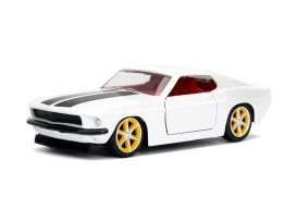 Ford  - Mustang F&F 1969 white/black - 1:32 - Jada Toys - 99517 - jada99517 | The Diecast Company