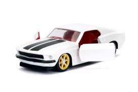 Ford  - Mustang F&F 1969 white/black - 1:32 - Jada Toys - 99517 - jada99517 | The Diecast Company