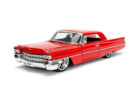 Cadillac  - Hard Top 1963 red - 1:24 - Jada Toys - 99551 - jada99550r | The Diecast Company