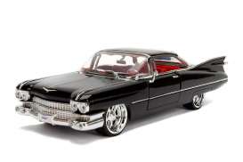 Cadillac  - DeVille hardtop 1959 black - 1:24 - Jada Toys - 99989bk - jada99989bk | The Diecast Company