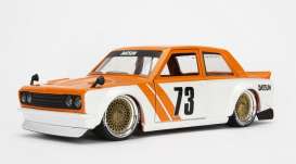 Datsun  - 510 1973 orange/white - 1:24 - Jada Toys - 99094o - jada99094o | The Diecast Company