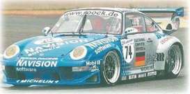 Porsche  - 1997 blue/silver - 1:43 - Spark - s5514 - spas5514 | The Diecast Company