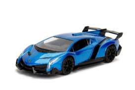 Lamborghini  - Veneno 2017 blue - 1:32 - Jada Toys - 30101b - jada30101b | The Diecast Company