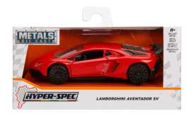 Lamborghini  - Aventador SV 2017 glossy red - 1:32 - Jada Toys - 30109r - jada30109r | The Diecast Company