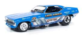 Plymouth  - Cuda Funny Car 1970 blue/white - 1:18 - Auto World - 1173 - AW1173 | The Diecast Company