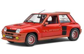 Renault  - 5 Turbo red - 1:18 - Solido - 1801302 - soli1801302 | The Diecast Company