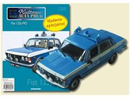Polski Fiat  - 125P blue - 1:43 - Magazine Models - PCfi125Ppolice - magPCfi125Ppolice | The Diecast Company