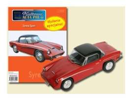 Syrena  - Sport 1960 red/black - 1:43 - Magazine Models - PCsyrena - magPCsyrena | The Diecast Company