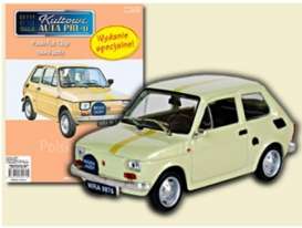 Fiat  - 126P Nauka Jazdy creme - 1:43 - Magazine Models - PCfi126Pnj - magPCfi126Pnj | The Diecast Company