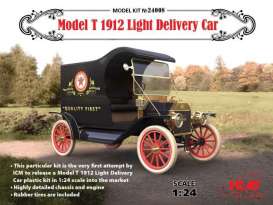 Ford  - T Light Delivery Car 1912  - 1:24 - ICM - icm24008 | The Diecast Company