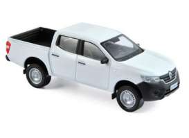 Renault  - Alaskan pick-up 2017 white - 1:43 - Norev - 518398 - nor518398 | The Diecast Company