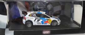 Volkswagen  - Polo R WRC #8 2013 white/blue - 1:43 - Magazine Models - wp1402L11C01 - MagRFwp1402L11C01 | The Diecast Company