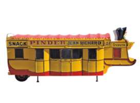 Pinder Circus  - yellow/red - 1:43 - Magazine Models - PinC05 - magPinC05 | The Diecast Company
