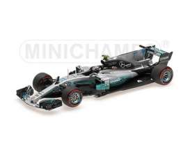 Mercedes Benz  -  AMG Petronas F1 2017  - 1:43 - Minichamps - 410171877 - mc410171877 | The Diecast Company