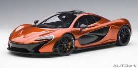 McLaren  - volcano orange - 1:18 - AutoArt - 76025 - autoart76025 | The Diecast Company