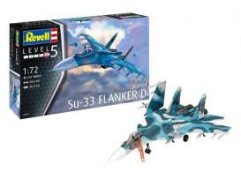 Military Vehicles  - Sukhoi Su-33 Navy Flanker  - 1:72 - Revell - Germany - 03911 - revell03911 | The Diecast Company