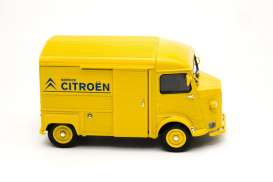 Citroen  - HY 1962 yellow/blue - 1:24 - Welly - 24019TDCy - welly24019TDCy | The Diecast Company