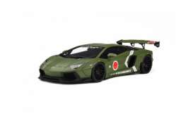 Lamborghini  - Aventador green - 1:18 - GT Spirit - S18502K - GTS18502K | The Diecast Company