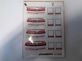 Honda  - 1:24 - Streetblisters - SB-14000 - SB-14000 | The Diecast Company