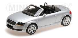 Audi  - TT Roadster 1998 silver - 1:18 - Minichamps - 155017031 - mc155017031 | The Diecast Company