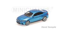 BMW  - M2 2016 blue - 1:87 - Minichamps - 870027000 - mc870027000 | The Diecast Company