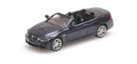 BMW  - M4 2015 dark grey - 1:87 - Minichamps - 870027230 - mc870027230 | The Diecast Company
