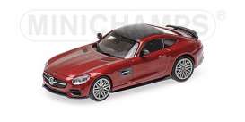 Brabus Mercedes Benz - 600 2015 red - 1:87 - Minichamps - 870037321 - mc870037321 | The Diecast Company