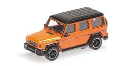 Mercedes Benz  - AMG G65 2015 orange - 1:87 - Minichamps - 870037000 - mc870037000 | The Diecast Company