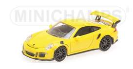Porsche  - 911 GT3 RS 2013 yellow - 1:87 - Minichamps - 870063222 - mc870063222 | The Diecast Company
