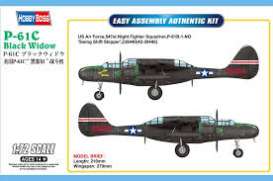 Planes  - US P-61C  - 1:72 - Hobby Boss - hb87263 | The Diecast Company