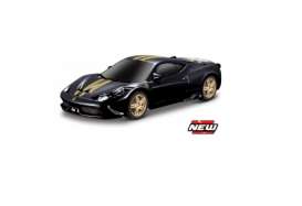 Ferrari  - 458 black/gold - 1:43 - Bburago - 31025bk - bura31025bk | The Diecast Company