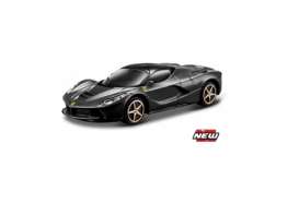 Ferrari  - Laferrari black/gold - 1:43 - Bburago - 31137bk - bura31137bk | The Diecast Company