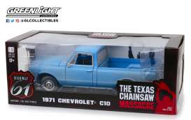 Chevrolet  - C10 *Texas Chain Saw Massacre* 1974 blue - 1:18 - Highway 61 - hwy18014 - hwy18014 | The Diecast Company