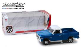 Chevrolet  - C-10 1970 darl poly blue - 1:18 - Highway 61 - hwy18011 - hwy18011 | The Diecast Company