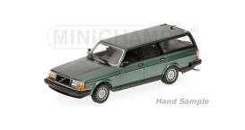 Volvo  - 240 GL Break 1986 green - 1:18 - Minichamps - 155171410 - mc155171410 | The Diecast Company