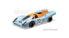 Porsche  - 917K 1970 blue/orange - 1:12 - Minichamps - 125706622 - mc125706622 | The Diecast Company
