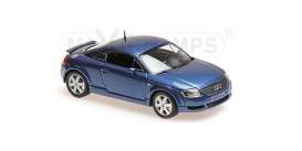 Audi  - TT Coupé blue - 1:43 - Maxichamps - 940017220 - mc940017220 | The Diecast Company