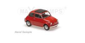Fiat  - 500L 1965 red - 1:43 - Maxichamps - 940121600 - mc940121600 | The Diecast Company