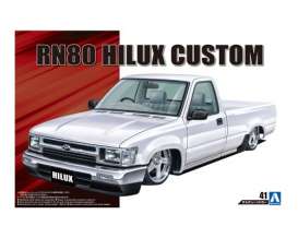 Toyota  - RN80 Hilux Custom 1995  - 1:24 - Aoshima - 05949 - abk05949 | The Diecast Company