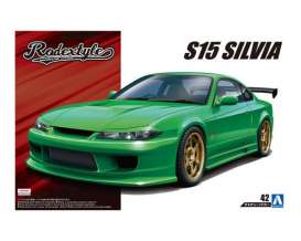 Nissan  - Silvia S15 *Rodextyle* 1999  - 1:24 - Aoshima - 06148 - abk06148 | The Diecast Company