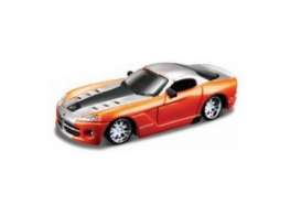 Dodge  - Viper SRT-10 2008 orange/silver - 1:64 - Maisto - 14034os - mai14034os | The Diecast Company